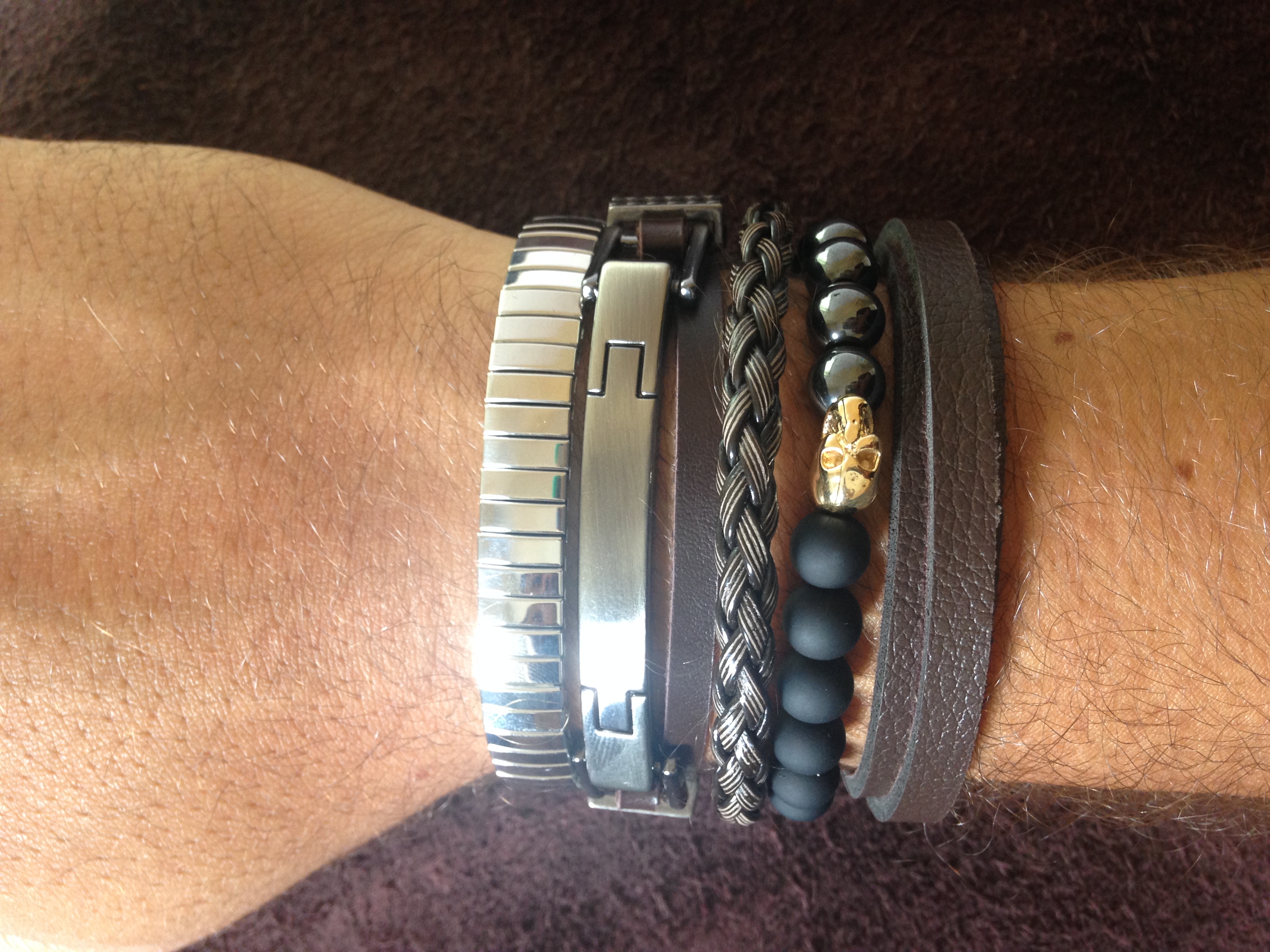 Pulseiras Dilih de diferentes materiais 