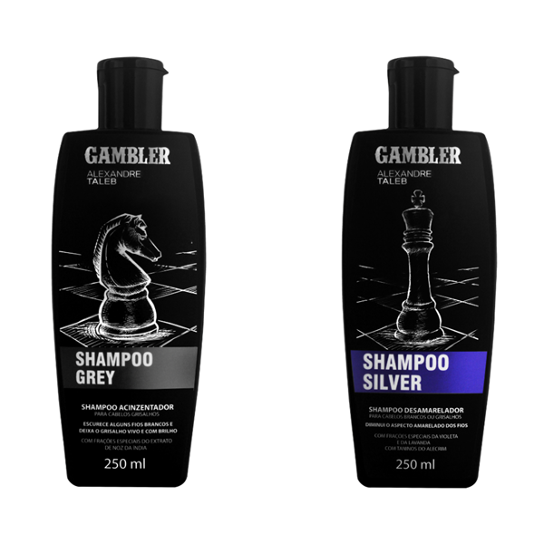 produtos para cabelos brancos masculinos gambler